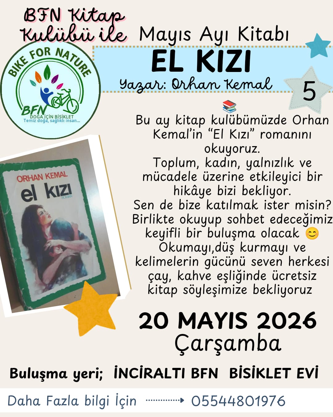 BFN Kitap Kulübü- Orhan Kemal-El Kızı
