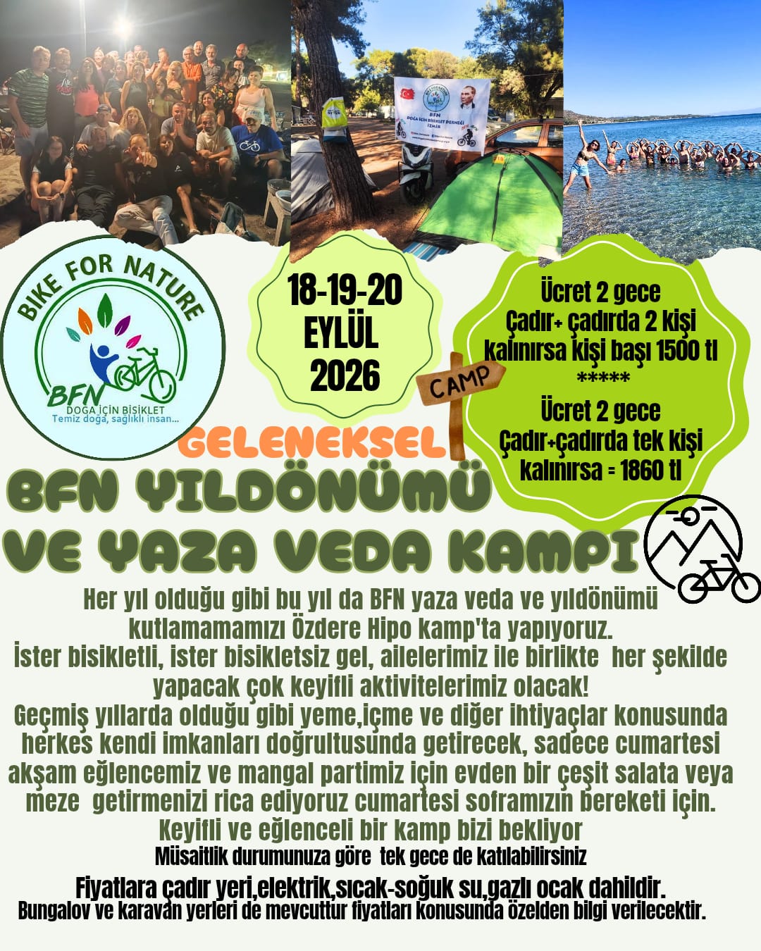 BFN YAZ KAMPI VE KURULUŞ YILDÖNÜMÜ KUTLAMASI